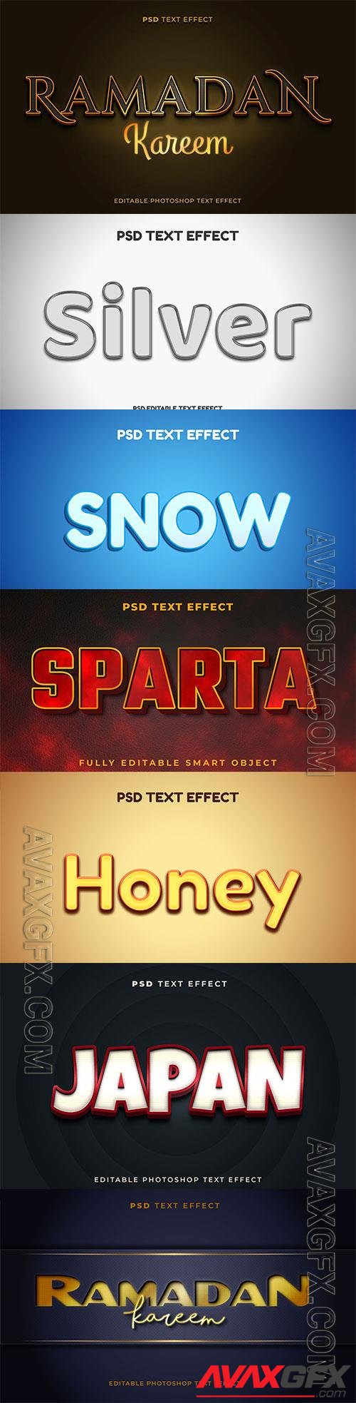 Psd text effect set vol 192