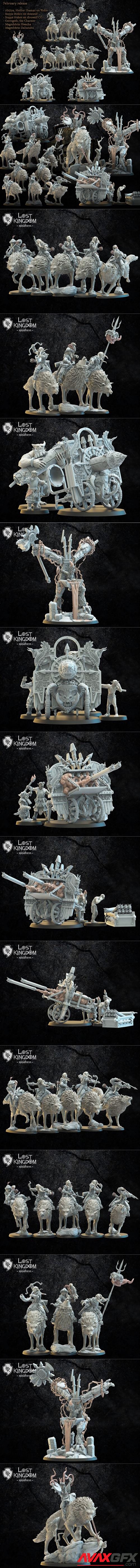 Lost Kingdom Miniatures February 2022 – 3D Printable STL