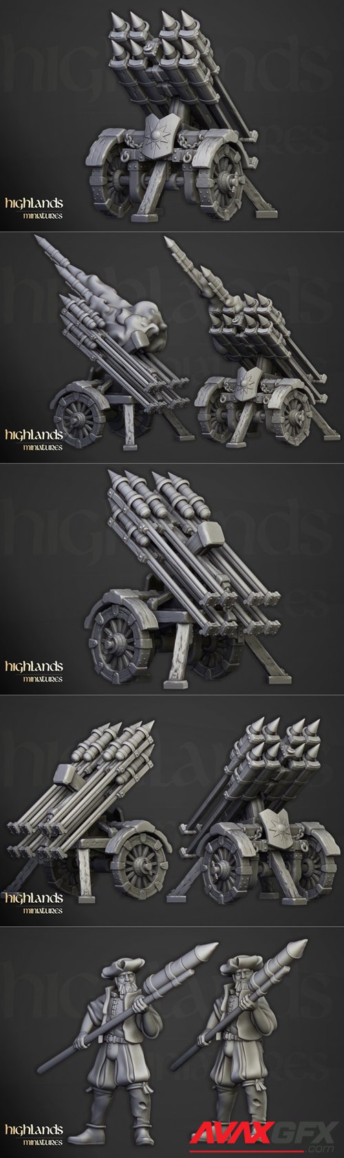 Rocket Launcher – 3D Printable STL