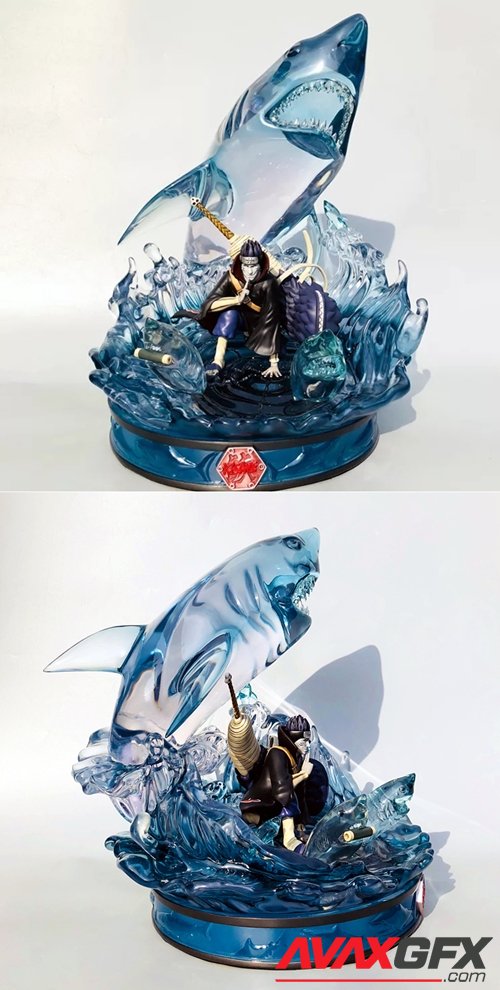 Kisame Hoshigaki Shark Complete Naruto – 3D Printable STL