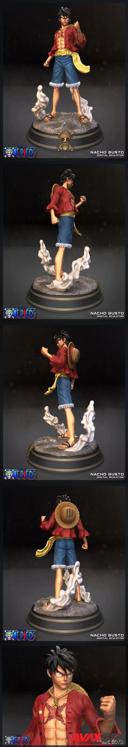 Luffy - One Piece – 3D Printable STL