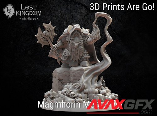 Magmhorin Mercenary – 3D Printable STL