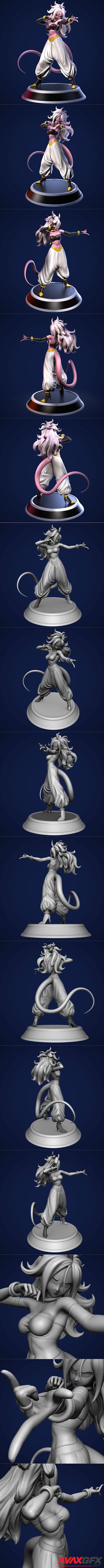 Android 21 Majin – 3D Printable STL