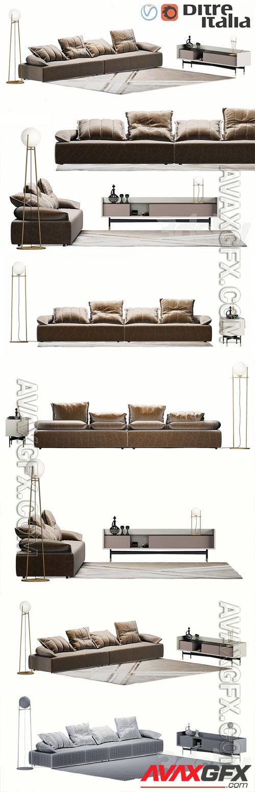 Ditre Italia Flick-Flack sofa