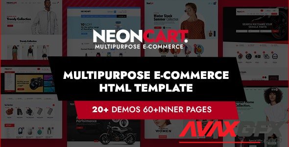 ThemeForest - NeonCart v1.0 - Multipurpose Ecommerce Bootstrap 5 & 4 HTML Template (Update: 20 April 21) - 31446137