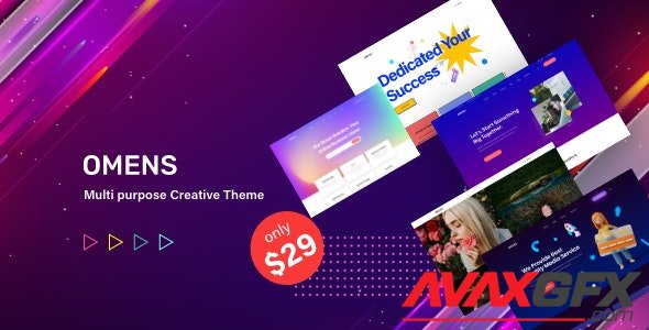 ThemeForest - Omens v1.0.0 - Multipurpose Creative WordPress Theme - 34936354