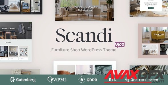 ThemeForest - Scandi v1.0.4 - Decor & Furniture Shop WooCommerce Theme - 24310547