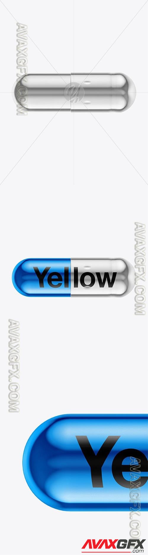 Metallic Pill Mockup 48130 TIF