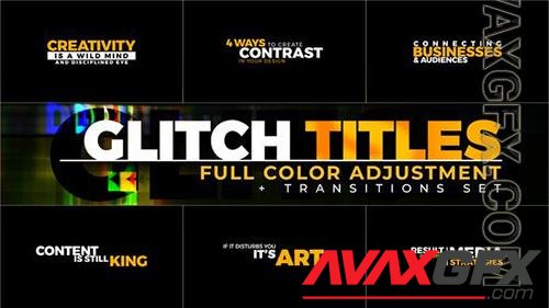 Glitch Titles 22774999 (VideoHive)