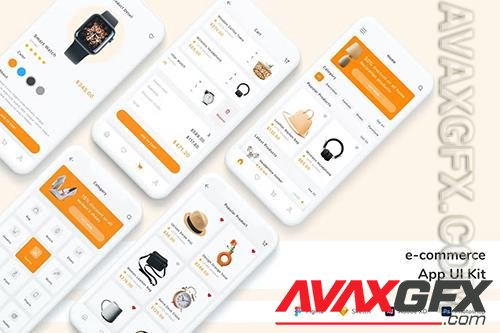 e-commerce App UI Kit A3E8V2N