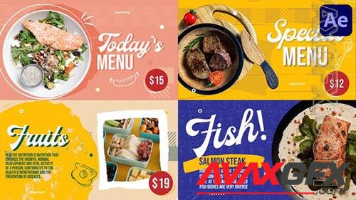 Restaurant Food Menu | After Effects 36175659 (VideoHive)