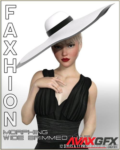 Faxhion - Morphing Wide Brimmed Hat