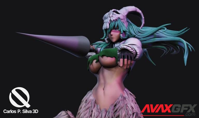 Neliel for Bleach 3D Printable STL