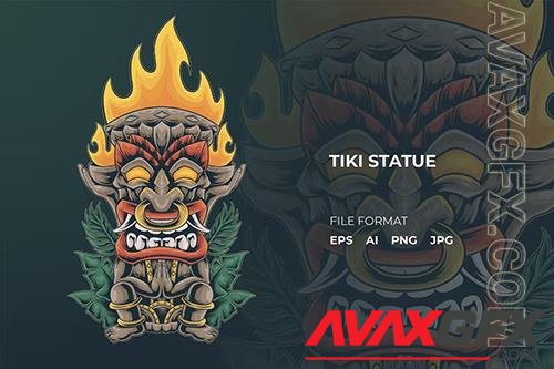 Tiki Statue FKB2MJT