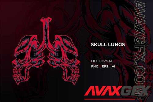 Skull Lungs PEQHDEP