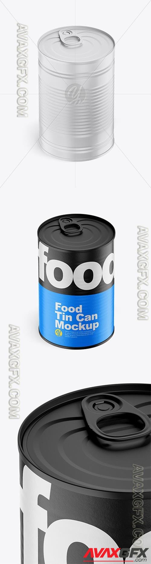 Matte Food Can Mockup 48211 TIF