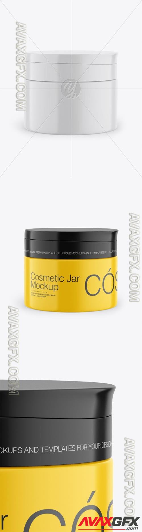 Cosmetic Jar Mockup 50337 TIF