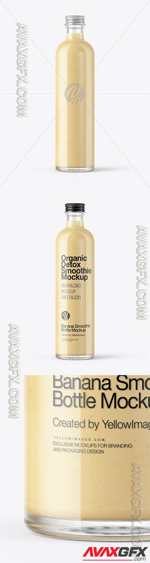 Banana Smoothie Bottle Mockup 48838 TIF