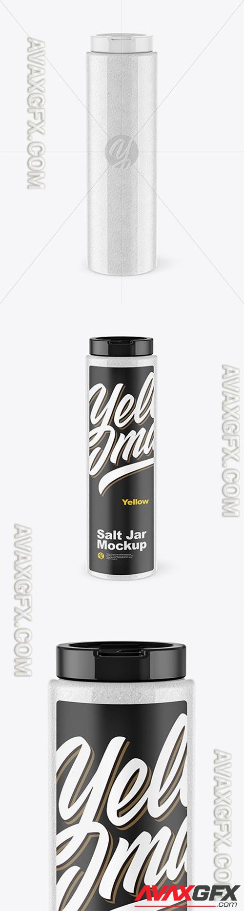 Clear Salt Jar Mockup 51649 TIF