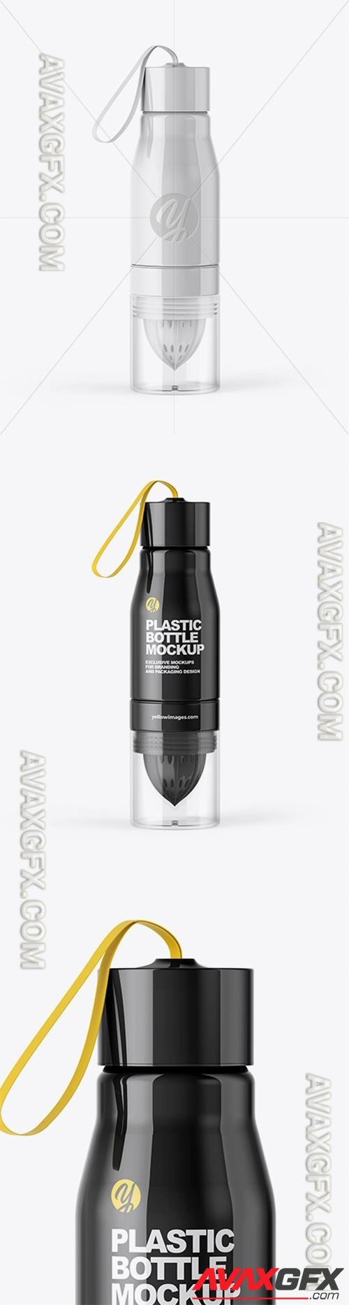 Glossy Water Bottle Mockup 51571  TIF
