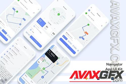 Navigator App UI Kit LWDDFET