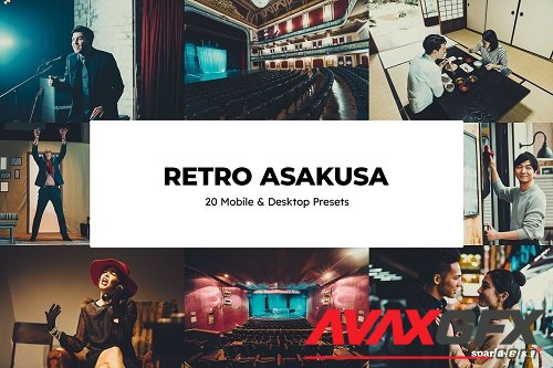 20 Retro Asakusa Lightroom Presets - 6964597