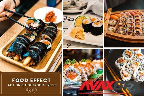 Food Effect Action & Lightrom Presets