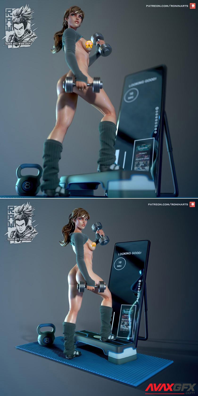 NSFW Sporty Irene 3D Printable STL