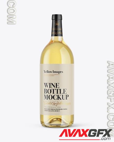 1.5L White Wine Bottle Mockup 46340 TIF