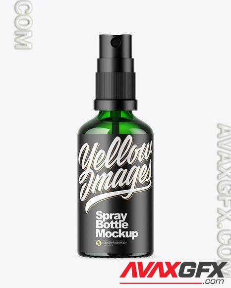 Green Glass Spray Bottle Mockup 45866 TIF