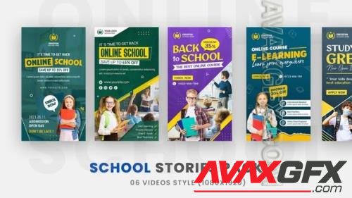 Online School Promo Promo Stories Pack 36207232 (VideoHive)