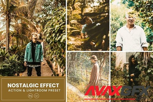 Nostalgic Effect Action & Lightrom Presets