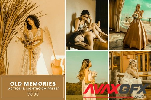 Old Memories Action & Lightrom Presets