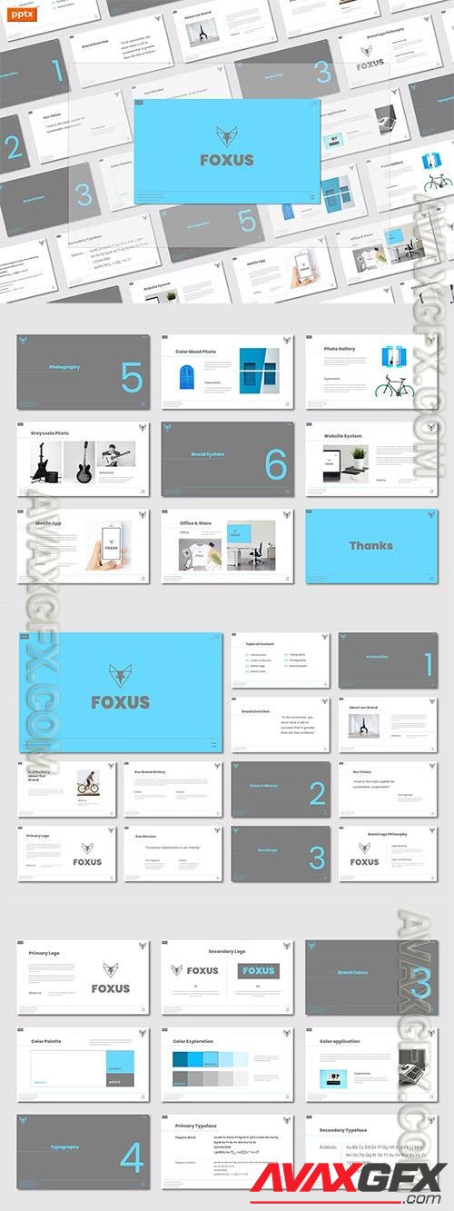 Brand Guidelines Powerpoint - FOXUS U5A3BBT