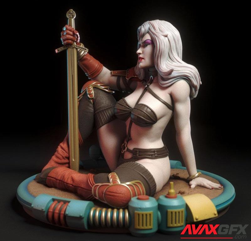 Taarna Heavy Metal 3D Printable STL