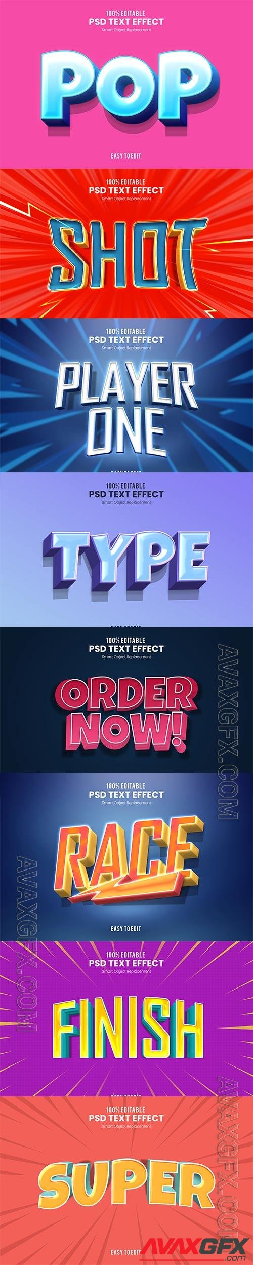 Psd text effect set vol 211