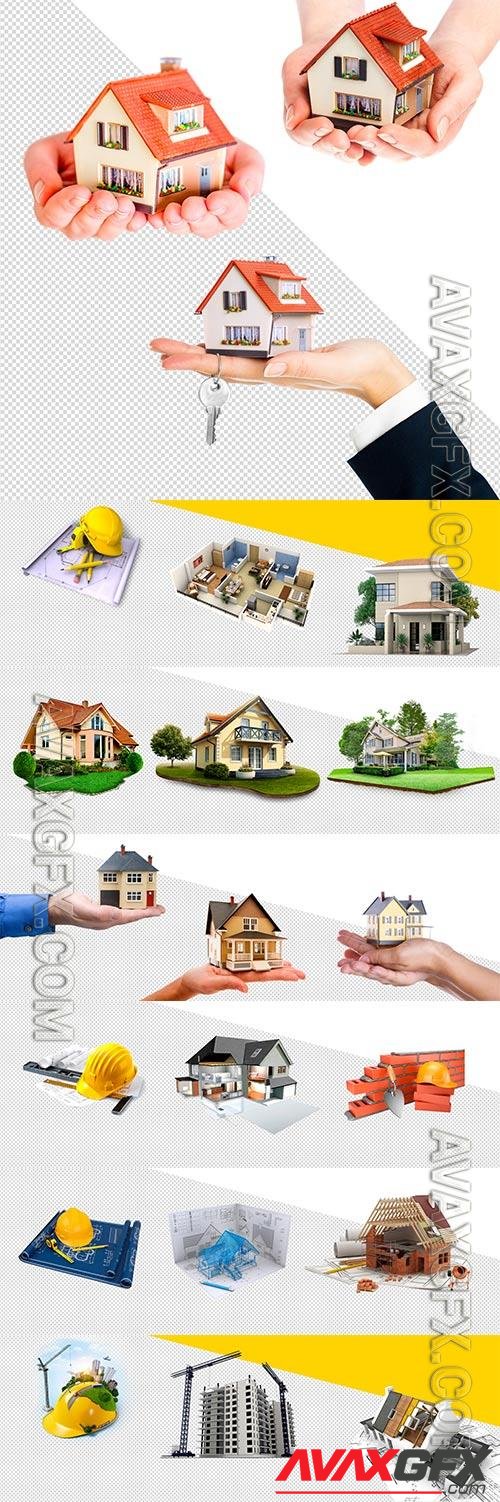 3D Architecture and Real estate psd templates