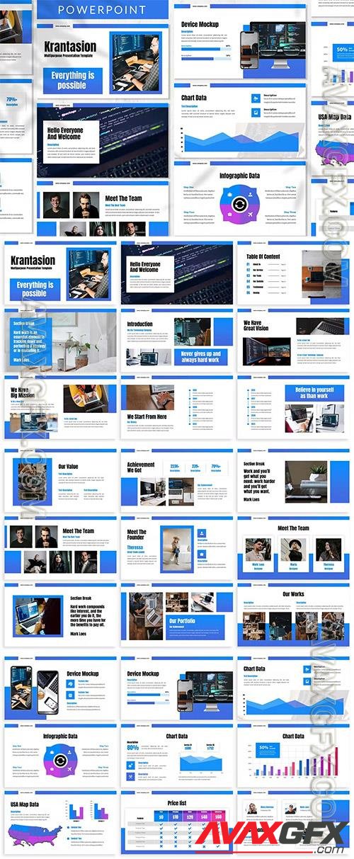 Krantasion - Business Powerpoint, Keynote and Google Slides Templates