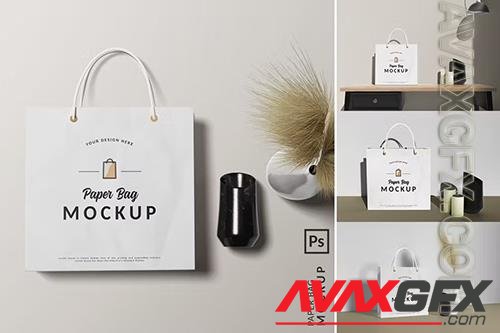 Paper Bag Mockup L34Y3QQ