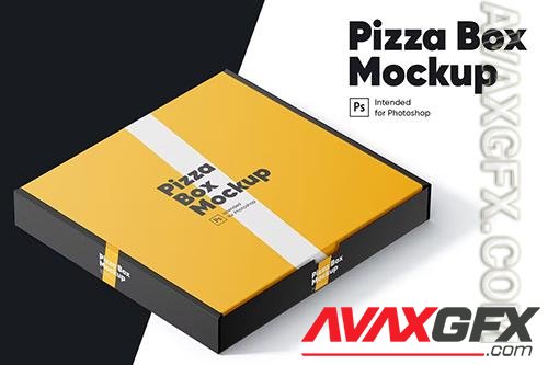 Pizza Box Mockup VBZTLHW