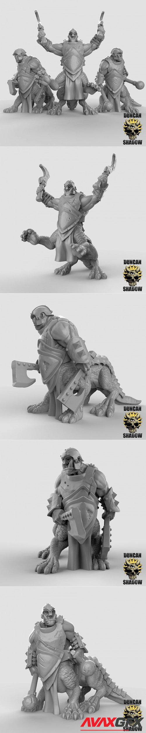 Dragon Ogres – 3D Printable STL