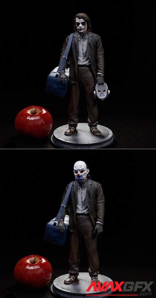 Ledger Bank Robber Joker – 3D Printable STL