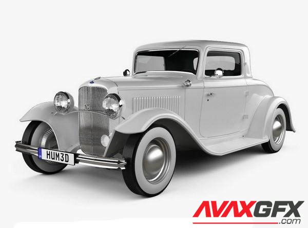 Ford Model B De Luxe Coupe V8 1932