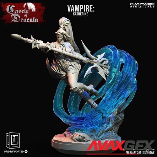 Vampires - Katherine – 3D Printable STL
