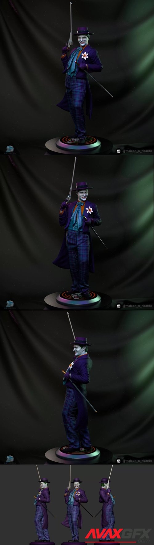 The Joker – Jack Nicholson – 3D Printable STL