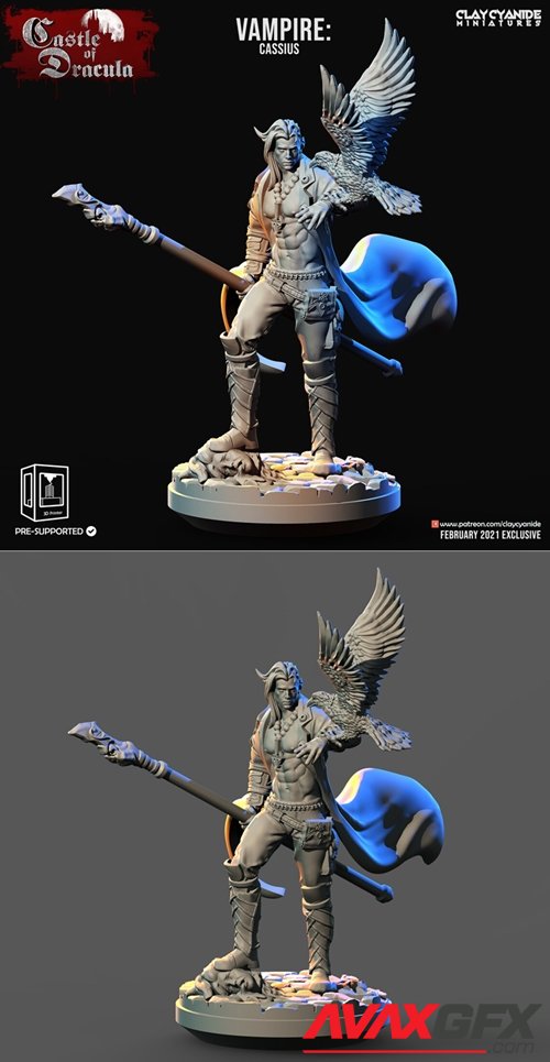 Vampires - Cassiu – 3D Printable STL