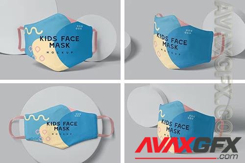 Kids Face Mask Mockups GMDD2J4