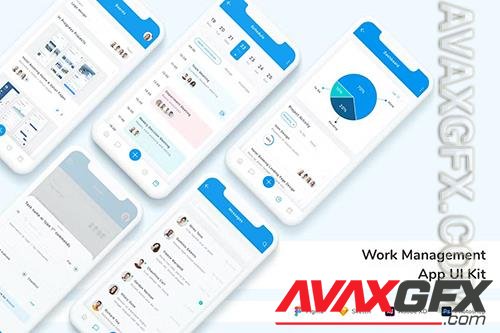 Work Management App UI Kit KVC6K8Z