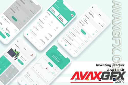 Investing Tracker App UI Kit Q62HDVD