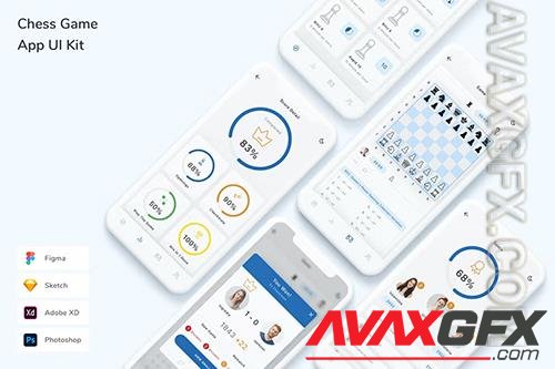Chess Game App UI Kit 3M8G7BT